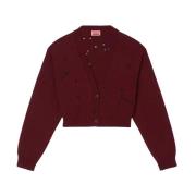 Bordeaux Constellation Cardigan