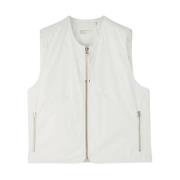 Modulær Parka Liner Vest Ecru