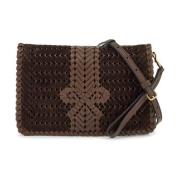 Bue Motiv Crossbody Taske