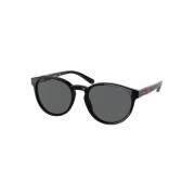 Sort Unisex Solbriller Acetat Materiale