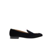 Black Velvet Friulane Slippers