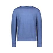 Merino uld rund hals sweater