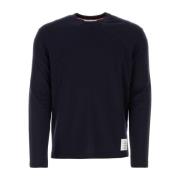 Midnight Blue Stretch Wool T-shirt