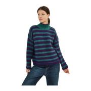 Stribet Mohair Sweater