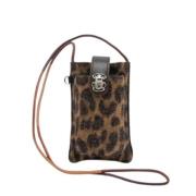 Leopard Vintage Double Marcus Clutch Taske