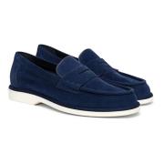 Damesuede loafer