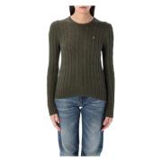 Cable-Knit Crewneck Sweater JULIANNA