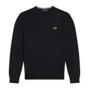 Merino Uld V-Hals Sweater