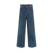 Stilfulde Jeans med Bred Rampe