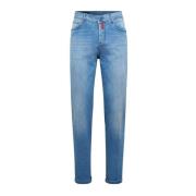 Slim Fit Indigo Bomuld Jeans