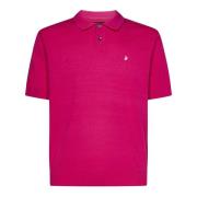 Rosa Polo Shirt Mode Komfort Stil