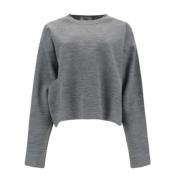 Monokrom Uld Crop Jumper