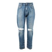 Klassiske Bomuld Elastan Jeans