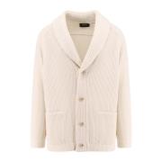 Oversize Uld Cashmere Silke Cardigan