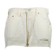 JEANS SHORTS KVINDE HVID