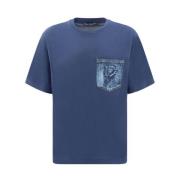 Denim Lomme Logo T-Shirt