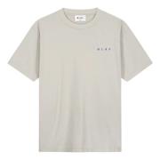 Spiral Face Tee Beige