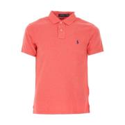 Slim Fit Piqué Bomuld Polo Skjorte