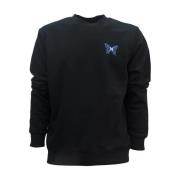 Sort Bomuld Polyester Sweatshirt UMA24002FE P8