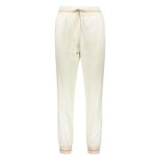 Corduroy Track Pants med elastisk talje