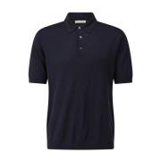 Silkeblandet Polo Shirt Letvægt Elegant