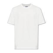 T-shirt med broderet logo