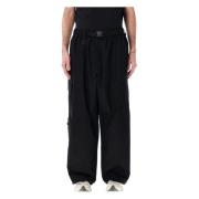 Sorte Ventilerede Cargo Trackpants