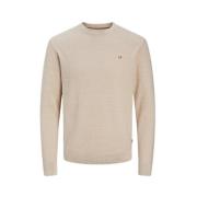 Bomuld Strik Crew Neck Sweater