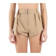 Beige Shorts 255425 Lavet i Polen