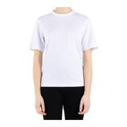 Hvid T-shirt med Spandex