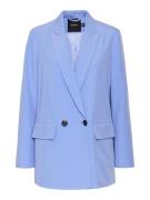 VERO MODA Blazer 'Ceci'  lyselilla / sort / hvid