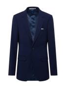 BURTON MENSWEAR LONDON Forretningsjakke 'Super Skinny Blue Texture Jacket'  navy