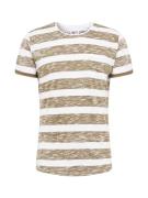 Key Largo Bluser & t-shirts 'Airflow'  oliven / hvid