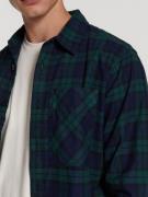 Shiwi Skjorte 'Luke'  blå / grøn / sort