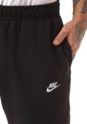 Nike Sportswear Bukser 'Club Fleece'  sort / hvid