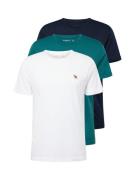 Abercrombie & Fitch Bluser & t-shirts  navy / grøn / hvid