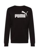 PUMA Sportsweatshirt 'Ess'  sort / hvid