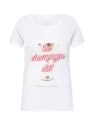 EINSTEIN & NEWTON Shirts 'Champagne Diet'  pink / hvid