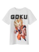 NAME IT Shirts 'NKMJavis Dragon Ball'  blå / orange / sort / offwhite