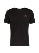 ALPHA INDUSTRIES Bluser & t-shirts  lys pink / sort