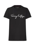 TOMMY HILFIGER Shirts 'Heritage'  sort / hvid