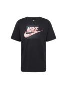 Nike Sportswear Bluser & t-shirts 'FUTURA'  antracit / pastelrød / sort / hvid