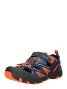KAPPA Lave sko 'Reminder'  lyseblå / mørkeblå / orange