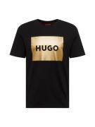 HUGO Bluser & t-shirts 'Dulive'  guld / sort