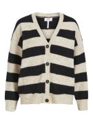 OBJECT Cardigan 'Minna'  beige-meleret / sort