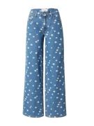 florence by mills exclusive for ABOUT YOU Jeans 'Daze Dreaming'  blue denim / hvid