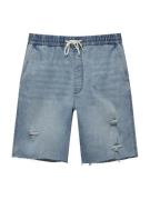 Pull&Bear Bukser  blue denim