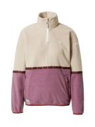 Iriedaily Sweatshirt 'Holina'  lysebeige / mørkebrun / lavendel / mørkerød