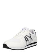 ARMANI EXCHANGE Sneaker low  grafit / sølvgrå / hvid