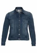 SHEEGO Overgangsjakke  blue denim